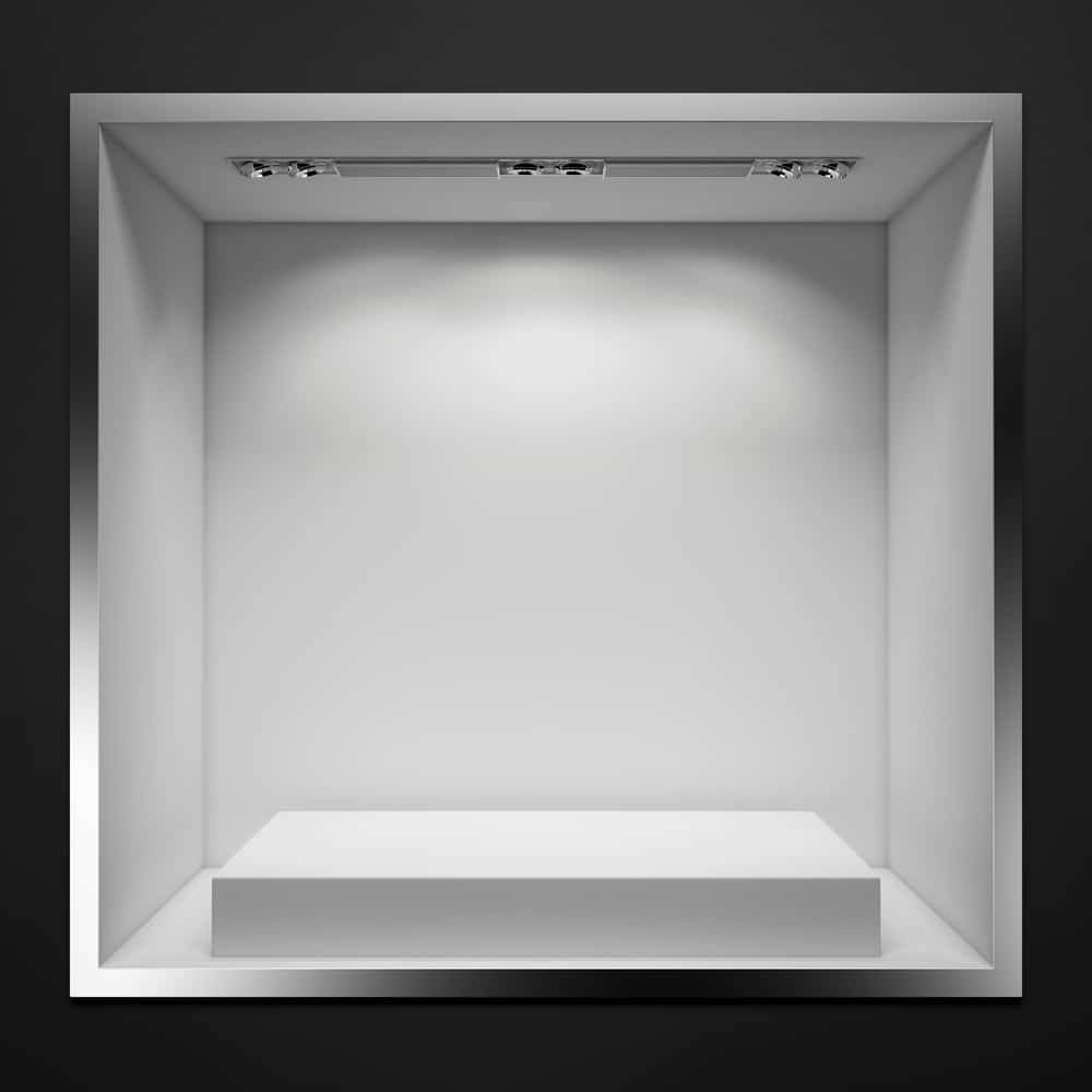 Vitrine mit Beleuchtung